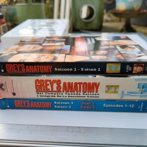 Grey's Anatomy, Seizoen 1 t/m 3 . 14 DVD's, Cd's en Dvd's, Dvd's | Tv en Series, Vanaf 12 jaar, Ophalen of Verzenden, Zo goed als nieuw