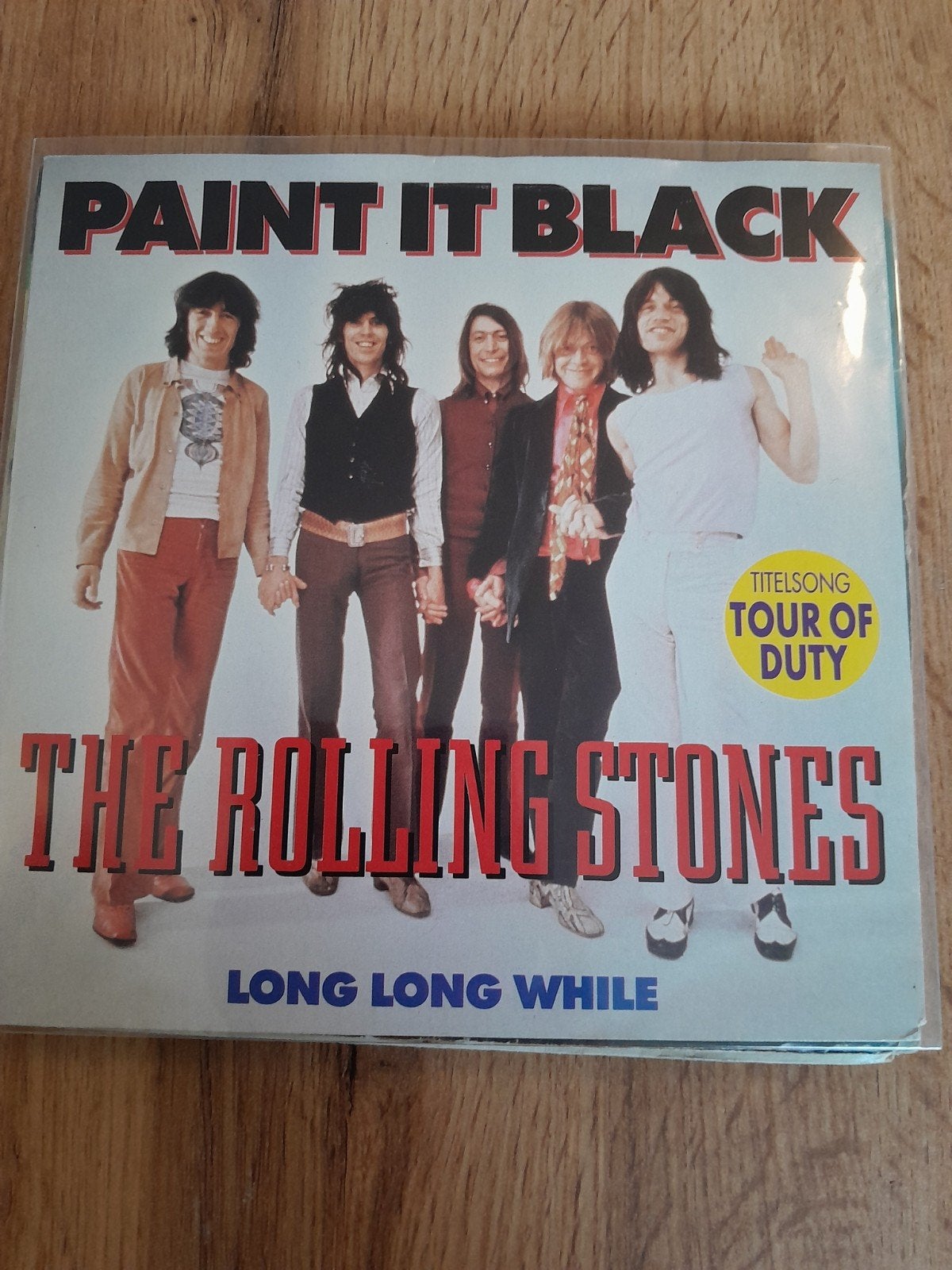 The rolling stones 7inch paint it black, Cd's en Dvd's, Vinyl Singles, Ophalen of Verzenden, Zo goed als nieuw, Pop