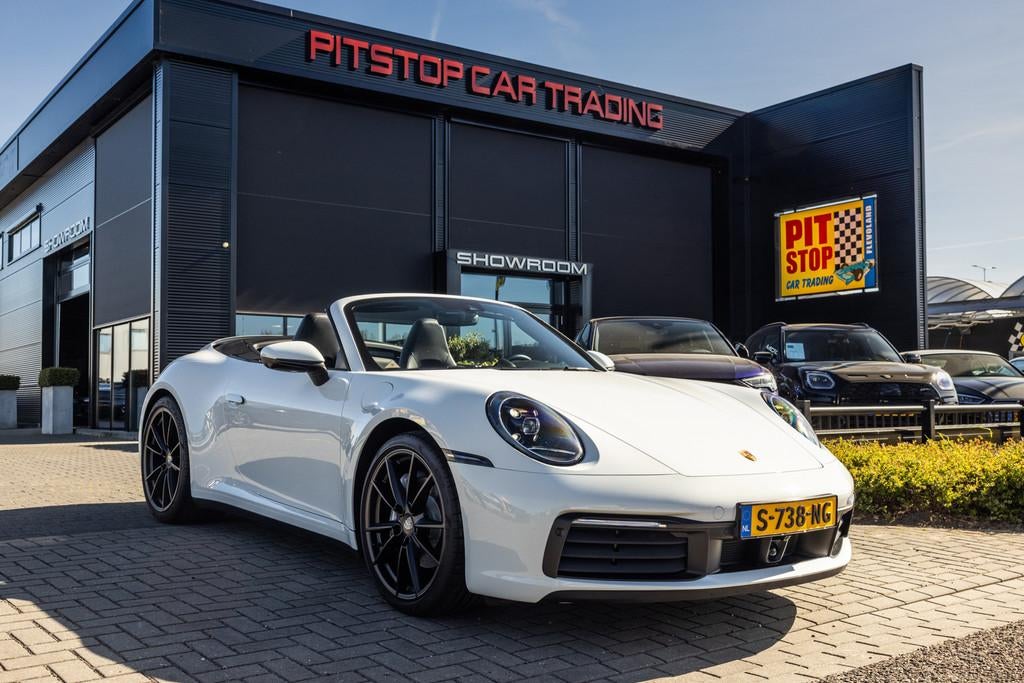 Porsche 911 Cabrio 992 3.0 Carrera, 385 PK, Approved, BTW, S, Auto's, Porsche, Automaat, Achterwielaandrijving, Gebruikt, Cabriolet