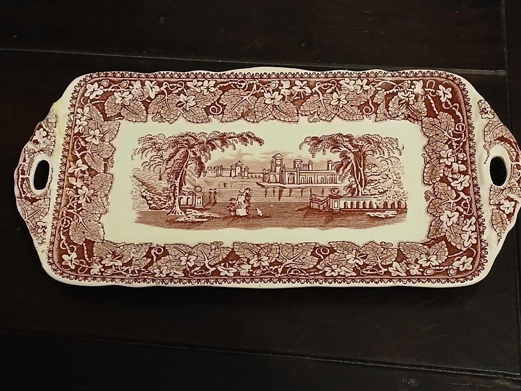 Masons Vista Dienblad met Handvatten, Antiek en Kunst, Ophalen of Verzenden