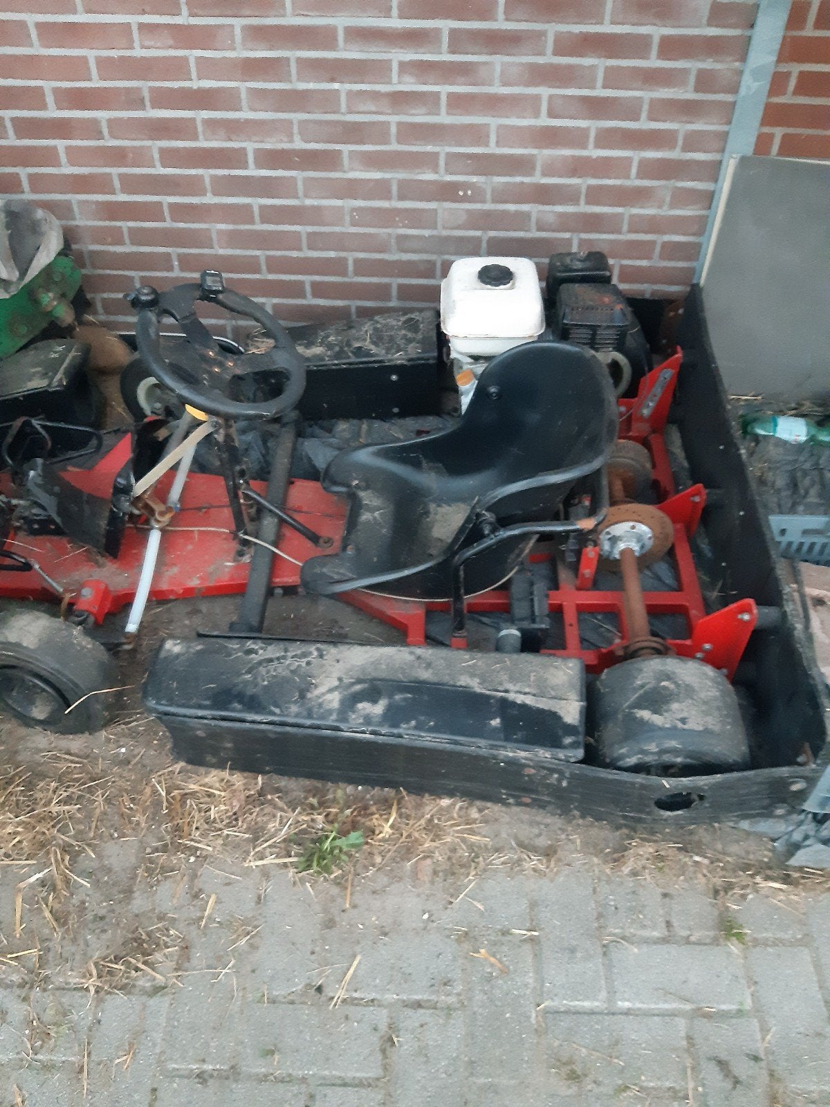 Kart met 200cc honda .otor, Ophalen, Kart