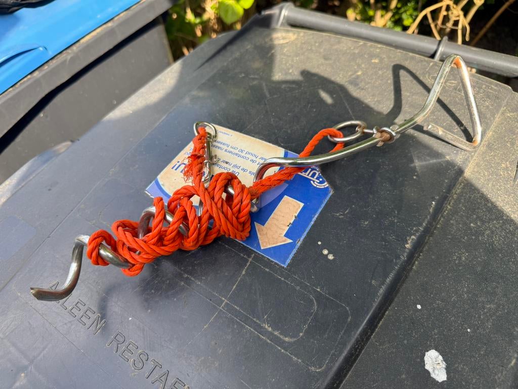 Honden riem anker haring grondanker paal, Dieren en Toebehoren, Honden-accessoires, Ophalen of Verzenden, Gebruikt
