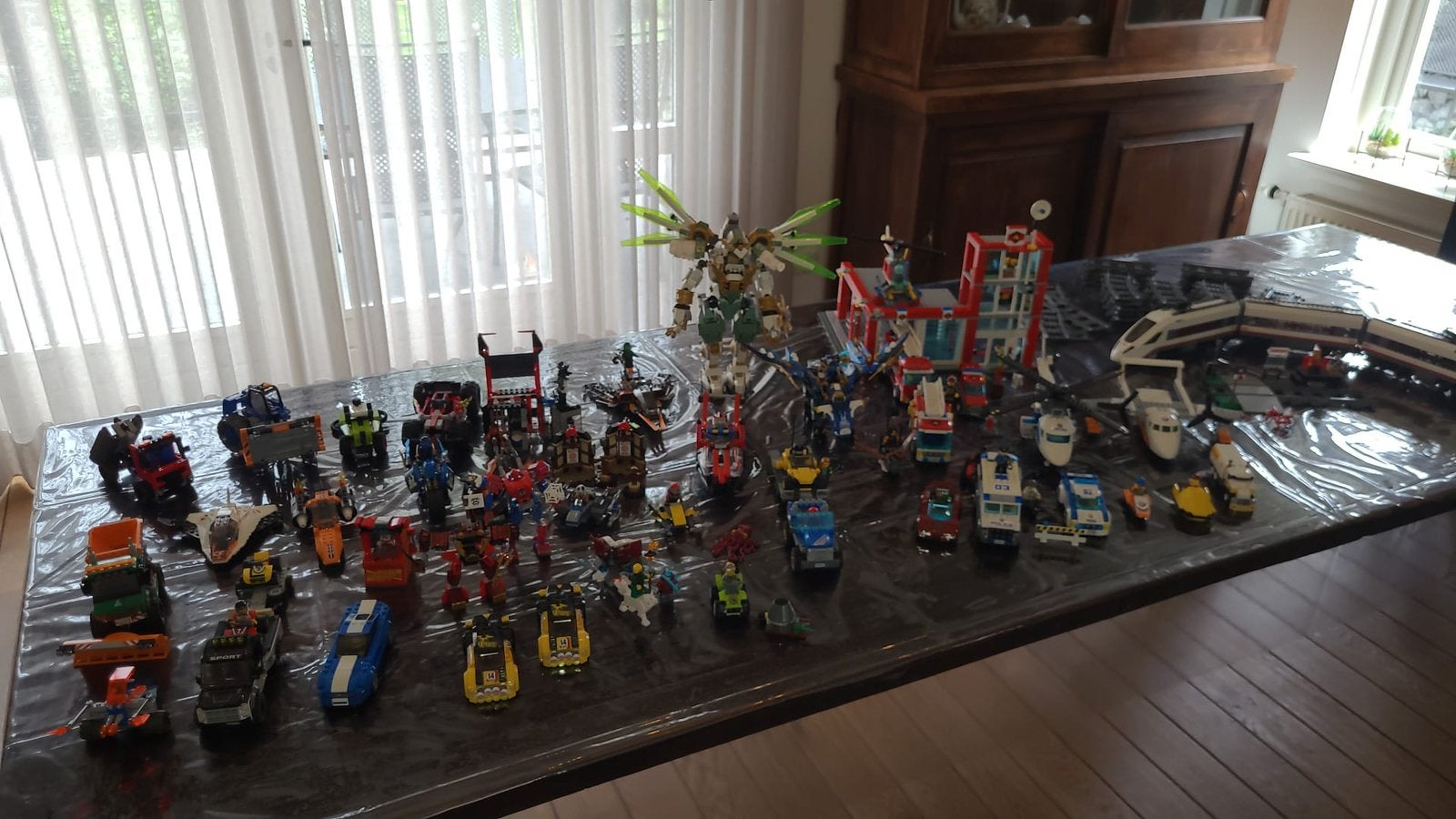 Grote collectie LEGO sets: Ninjago, City, Technic, Star Wars, Ophalen, Gebruikt, Overige merken