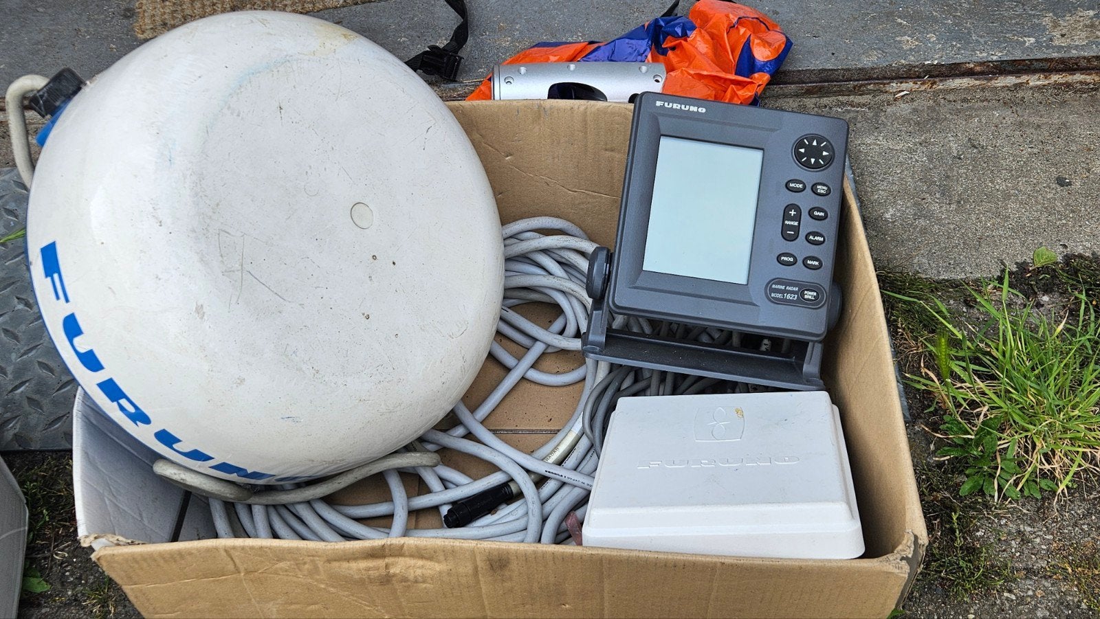 Furuno Marine Radar Model 1623 met RSB-0093 antenne, Ophalen of Verzenden, Radar
