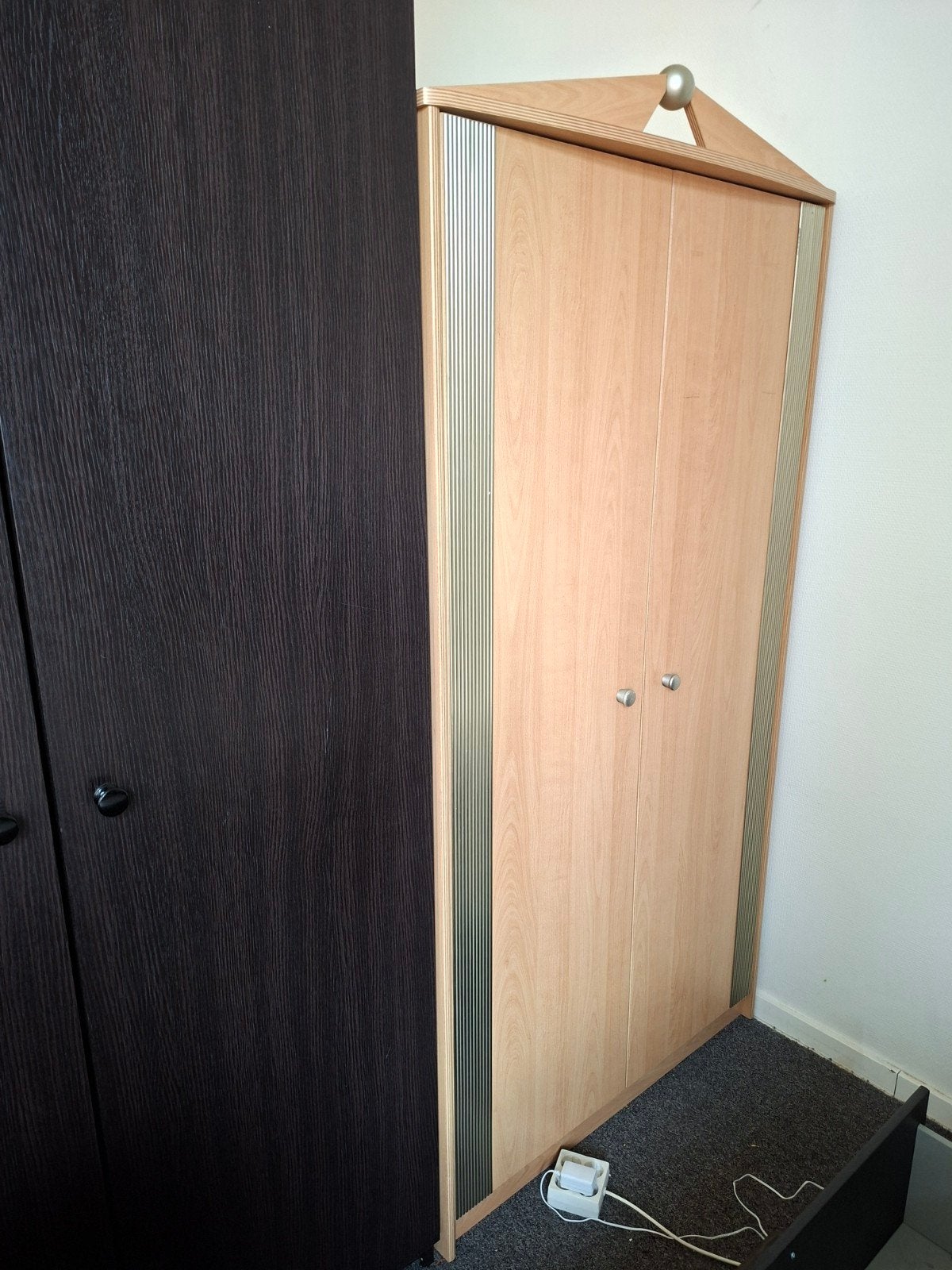 Kledingkast + commode+ plankenkastje GRATIS, Ophalen, Gebruikt, 100 tot 150 cm, 150 tot 200 cm