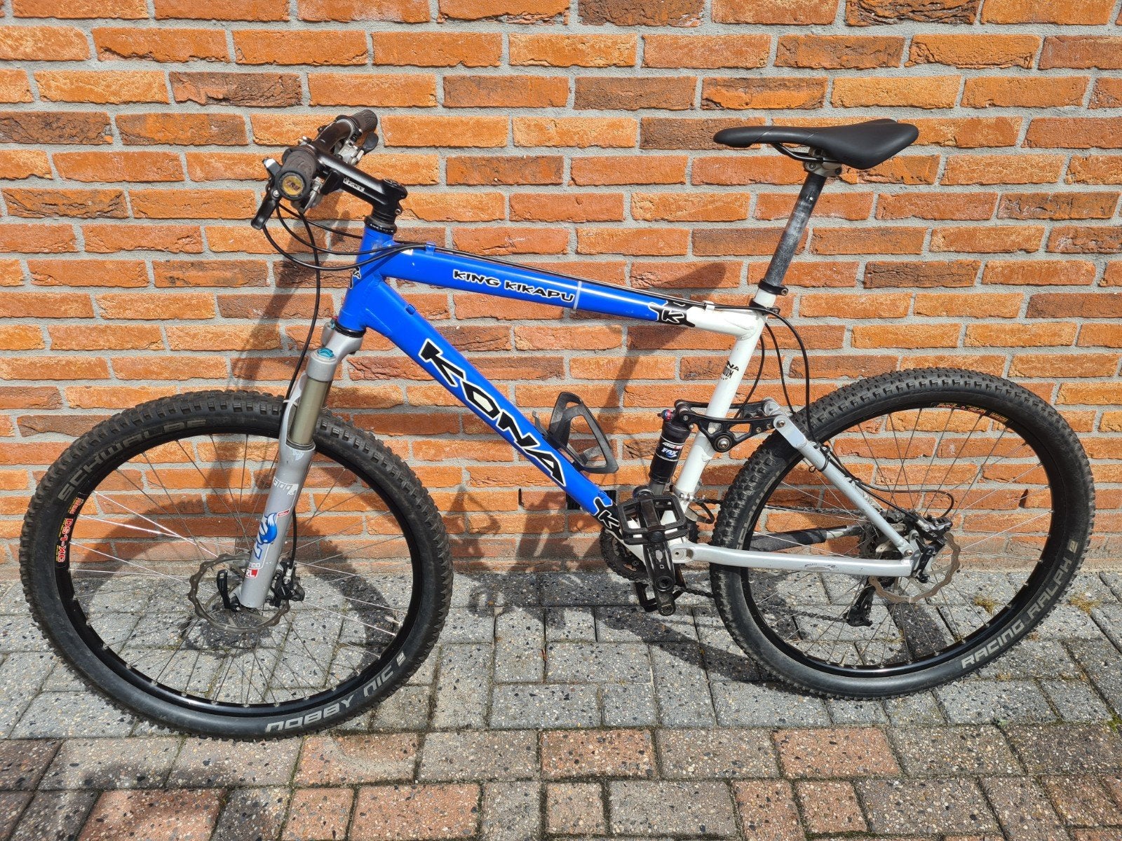 Kona King Kikapu framemaat 20 inch, Gebruikt, Fully, 49 tot 53 cm, Schijfrem