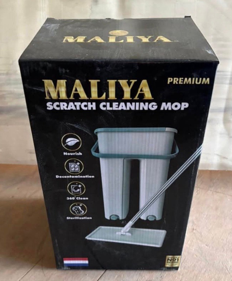 Maliya Premium Scratch Cleaning Mop, Ophalen of Verzenden, Dweilemmer, -bak, of -wagen