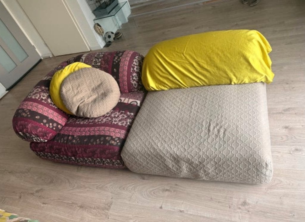 Roche Bobois bank -, Ophalen, Gebruikt, Tweepersoons, 75 tot 100 cm