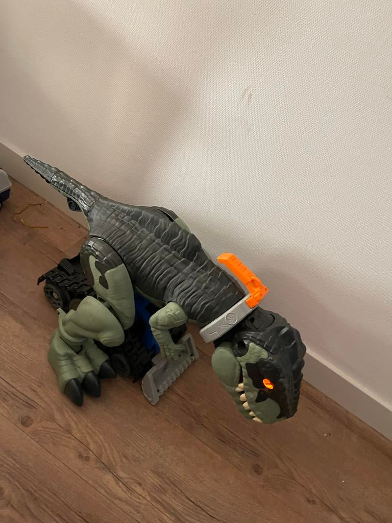 Dinosaurus speelgoed met voertuig - Jurassic World, Ophalen, Gebruikt, Jongen of Meisje