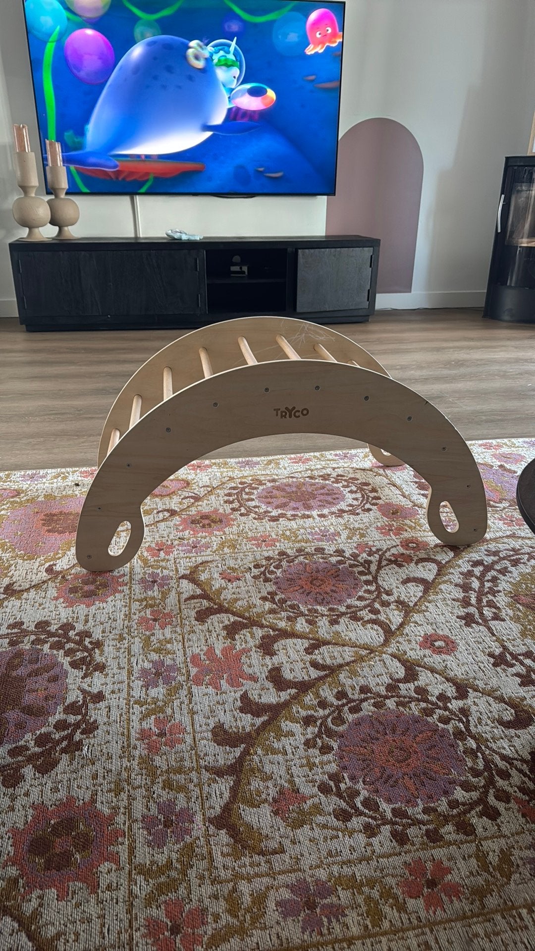 Kinder speelboog merl tryco, Ophalen, Zo goed als nieuw, Babygym