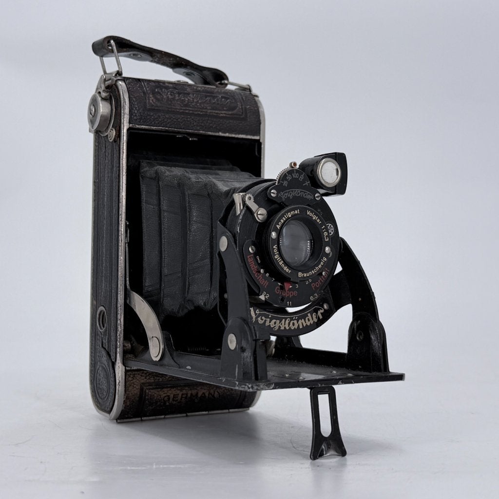 Voigtländer Folding Camera with Voigtar Anastigmat 1:6.3, Audio, Tv en Foto, Fotocamera's Analoog, Flex Ltd., Zo goed als nieuw
