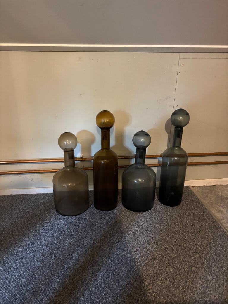 Pols potten vazen, Ophalen of Verzenden, Zo goed als nieuw, Overige kleuren, Glas