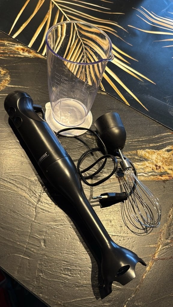 Staafmixer, Witgoed en Apparatuur, Keukenmixers, Ophalen of Verzenden, Zo goed als nieuw, Vaatwasserbestendig, Minder dan 1 liter