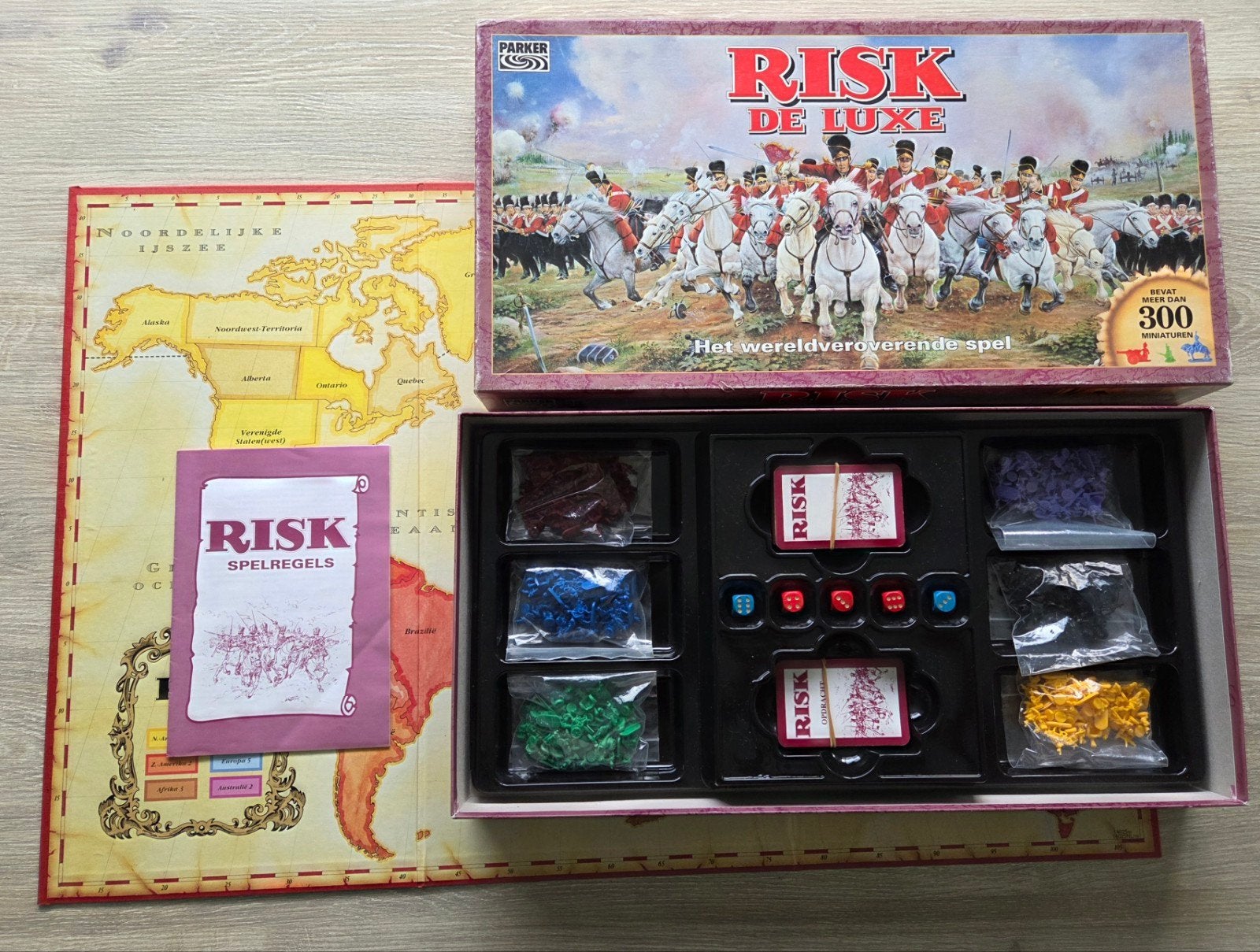 RISK DE LUXE uitgever PARKER 14025 uit 1992, Ophalen of Verzenden