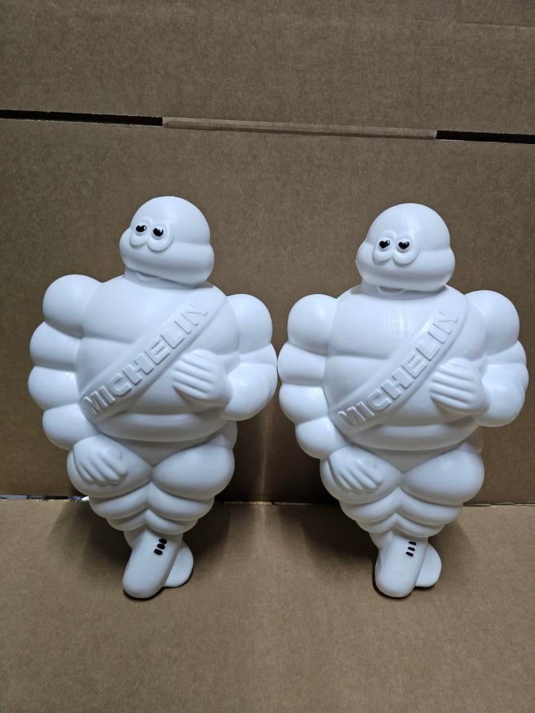 1 Losse nieuwe michelin pop 37 cm wit incl led, Ophalen of Verzenden, Nieuw, Lichtbak of (neon) lamp