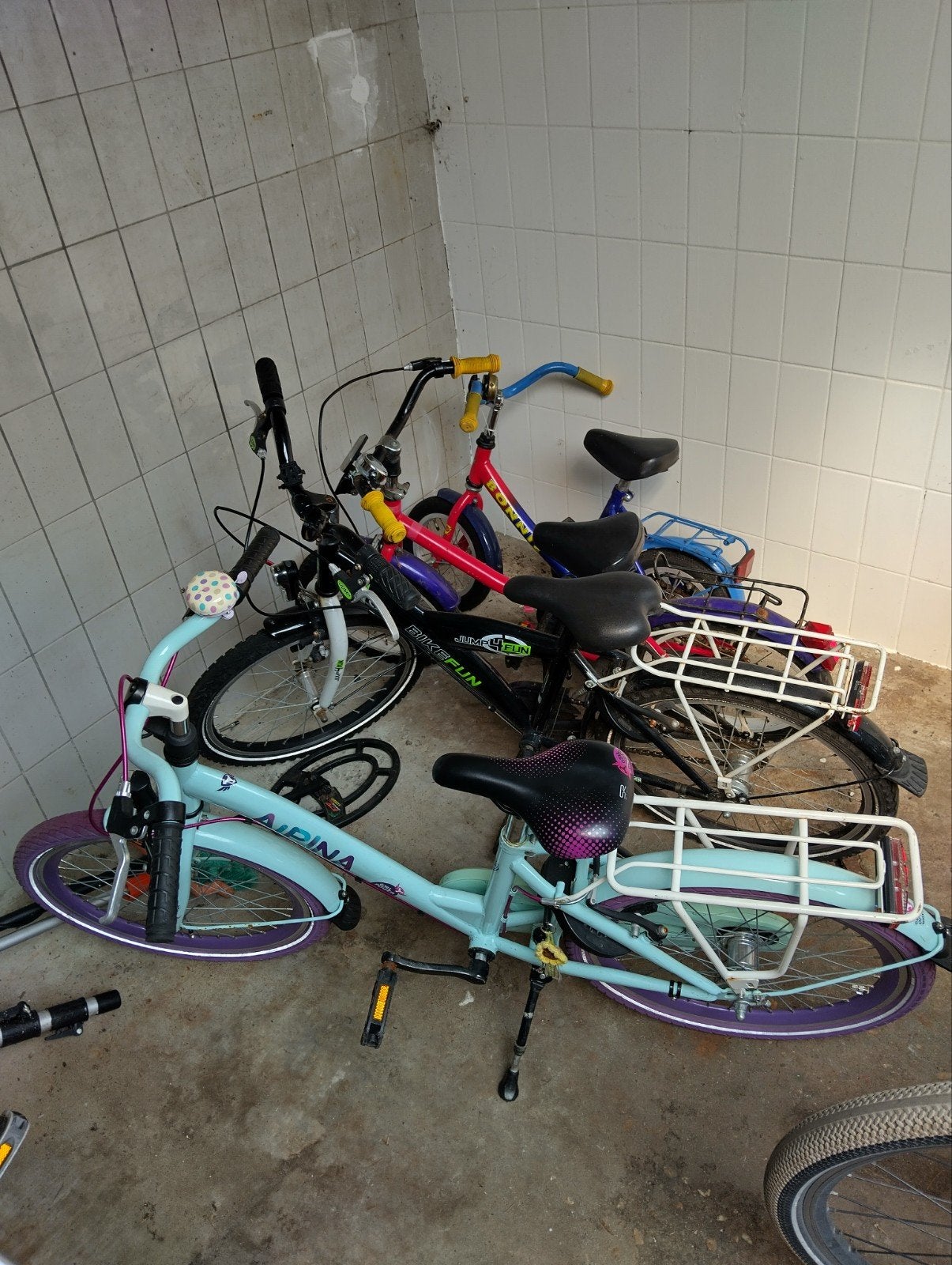 Kinderfietsen 12-20 inch, Fietsen en Brommers, Fietsen | Kinderfietsjes, Ophalen, Zijwieltjes, Gebruikt, Alpina