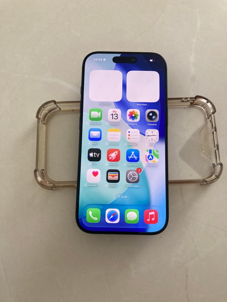 Iphone 17 Pro 256GB blauw 5G apple garagtie Te koop Te ruil, Blauw, Zo goed als nieuw, Zonder simlock, Ophalen