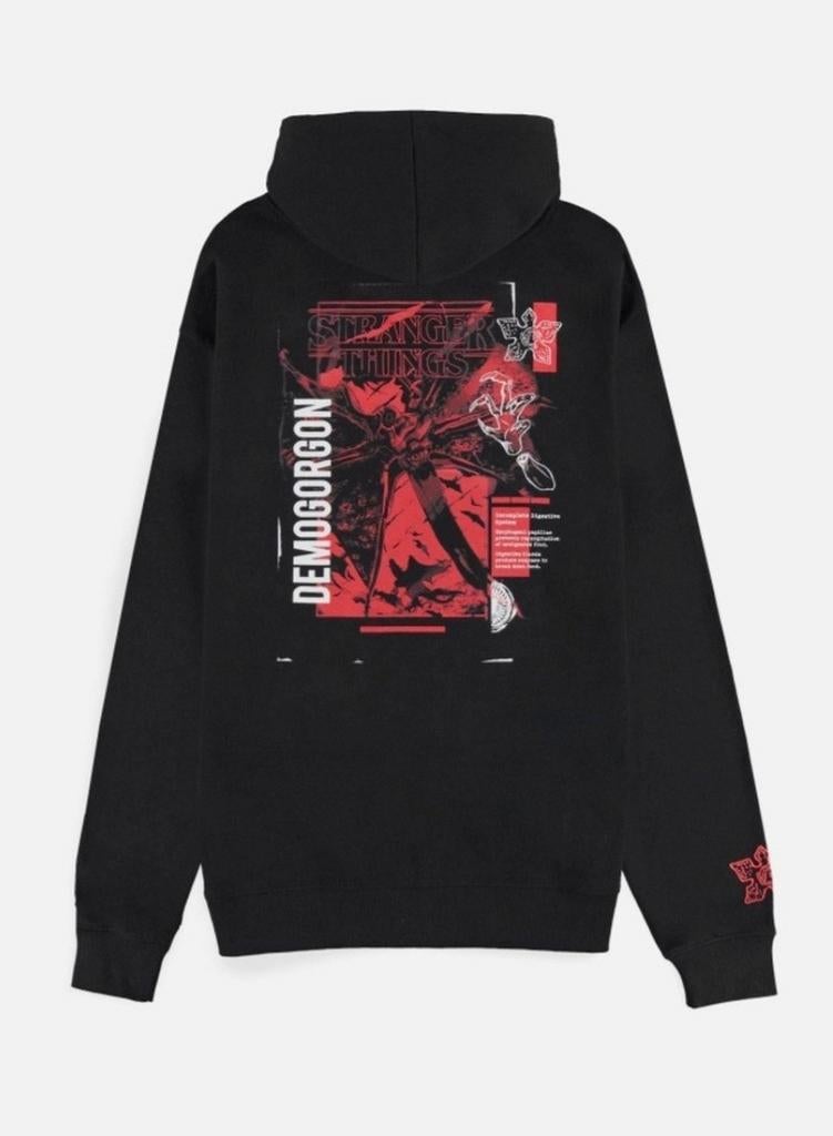 Nieuwe Stranger Things Hoody met rits - Demogorgon design, Ophalen of Verzenden, Nieuw
