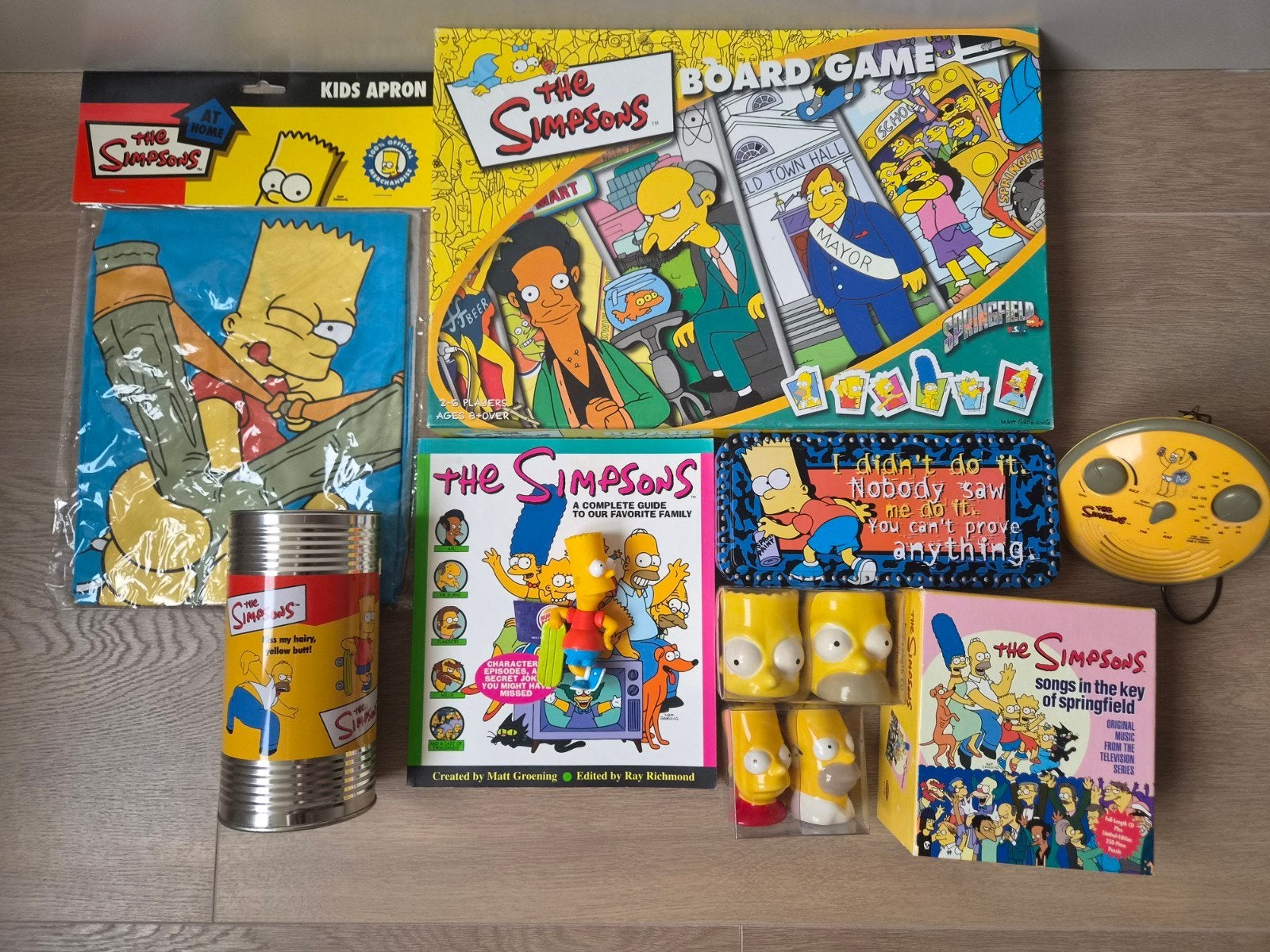Groot Vintage The Simpsons Pakket - Diverse Items, Verzamelen, Ophalen of Verzenden, Gebruikt