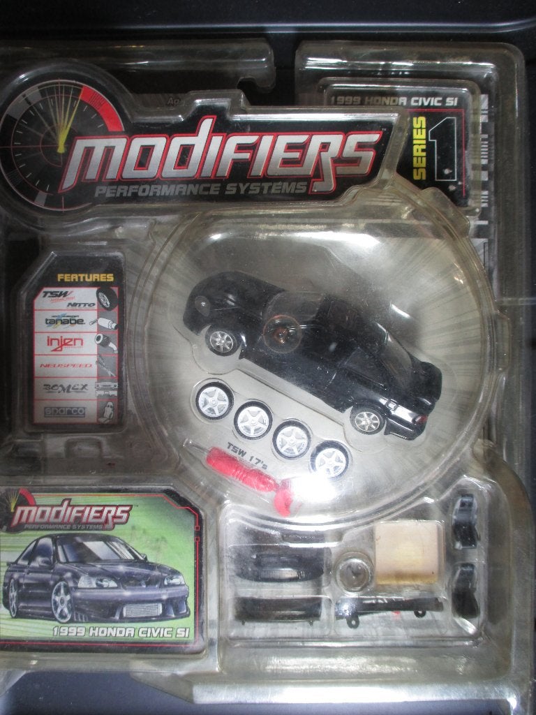 1/43 1999 Honda Civic Si - Modifiers met tuning kit, Ophalen of Verzenden, Nieuw, Auto, Overige merken