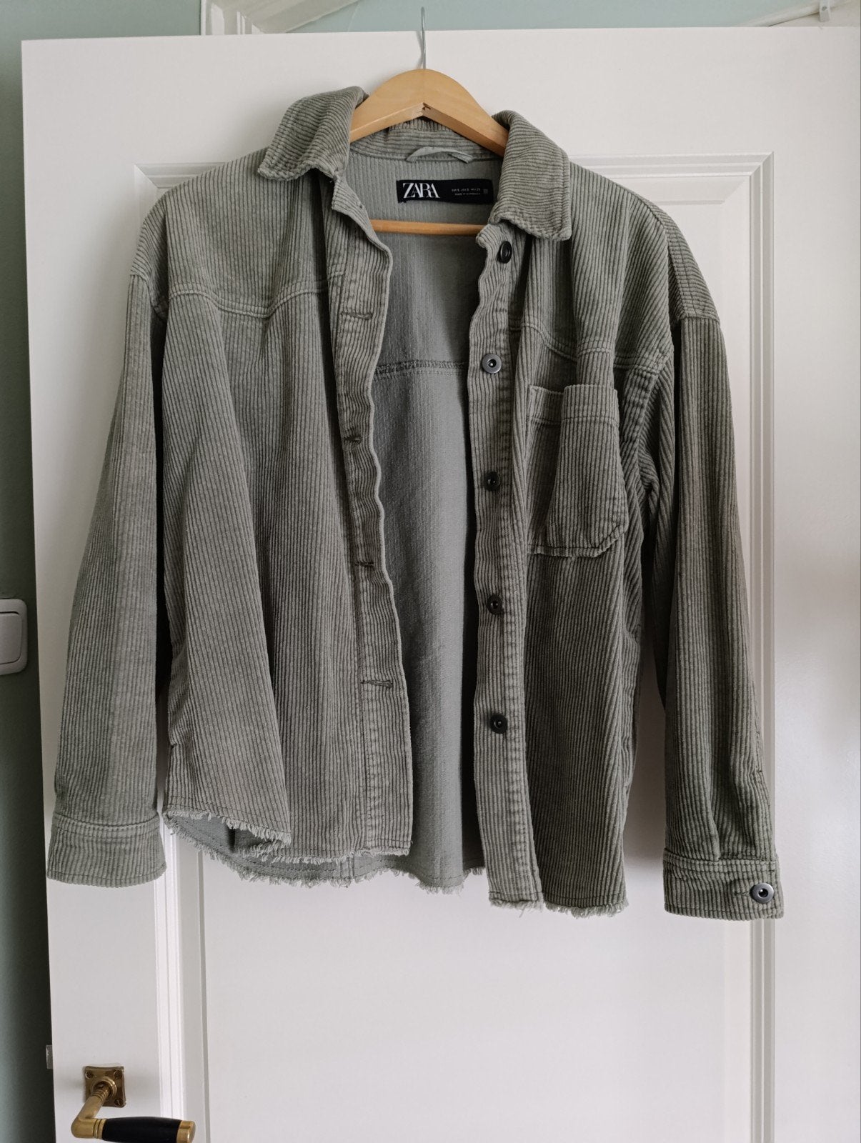 Zara Corduroy Overshirt Maat S (past ook M), Zara, Ophalen of Verzenden, Zo goed als nieuw, Maat 36 (S)