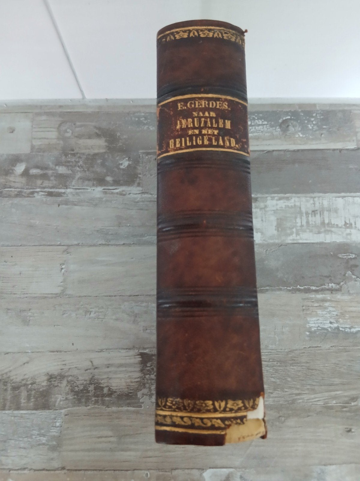 Naar Jeruzalem en het Heilige Land - E. Gerdes (1863), Ophalen of Verzenden, Gelezen, E. Gerdes, Azië
