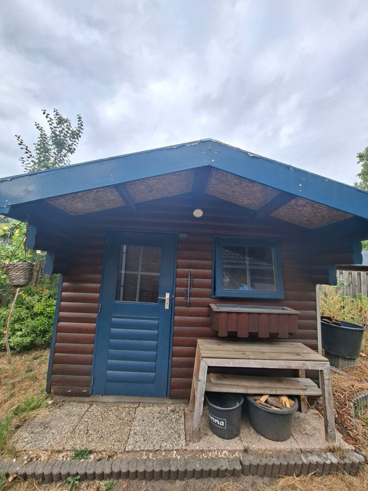 Tuinhuis, blokhut, schuur 2.40x3.10 m, Ophalen, Tuinhuis, 250 tot 500 cm, 1 raam