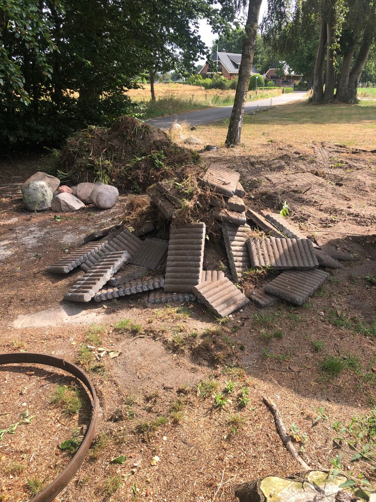 Gebruikte terrastegels en klinkers - diverse maten, Ophalen, Gebruikt, Klinkers, 10 m² of meer