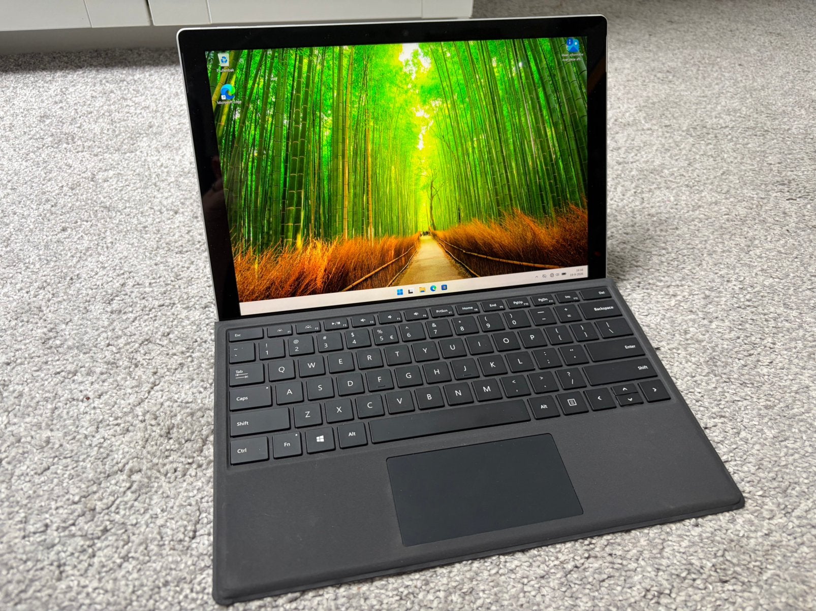 Microsoft Surface Pro 7 i5-1035G4 8GB 256GB Windows 11 Pro, Computers en Software, Surface Pro 7, 12 inch, Ophalen of Verzenden
