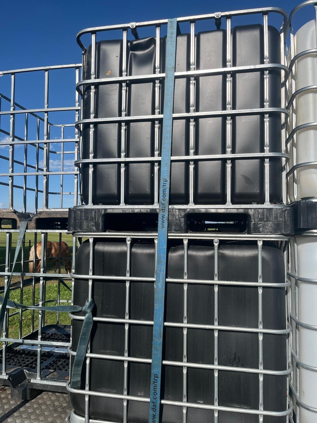 IBC Vaten - Zwart - 1000 Liter - Meerdere Beschikbaar, Ophalen, Gebruikt