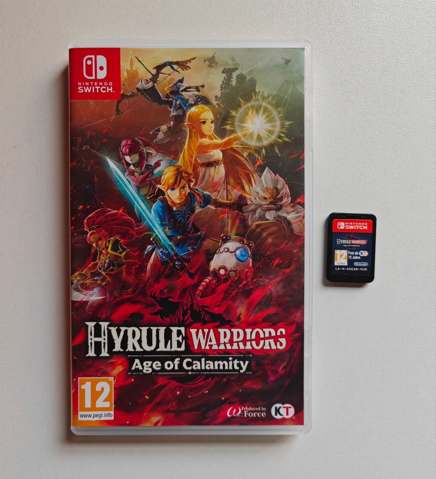 Hyrule Warriors: Age of Calamity - Nintendo Switch, Avontuur en Actie, 1 speler, Ophalen of Verzenden, Zo goed als nieuw