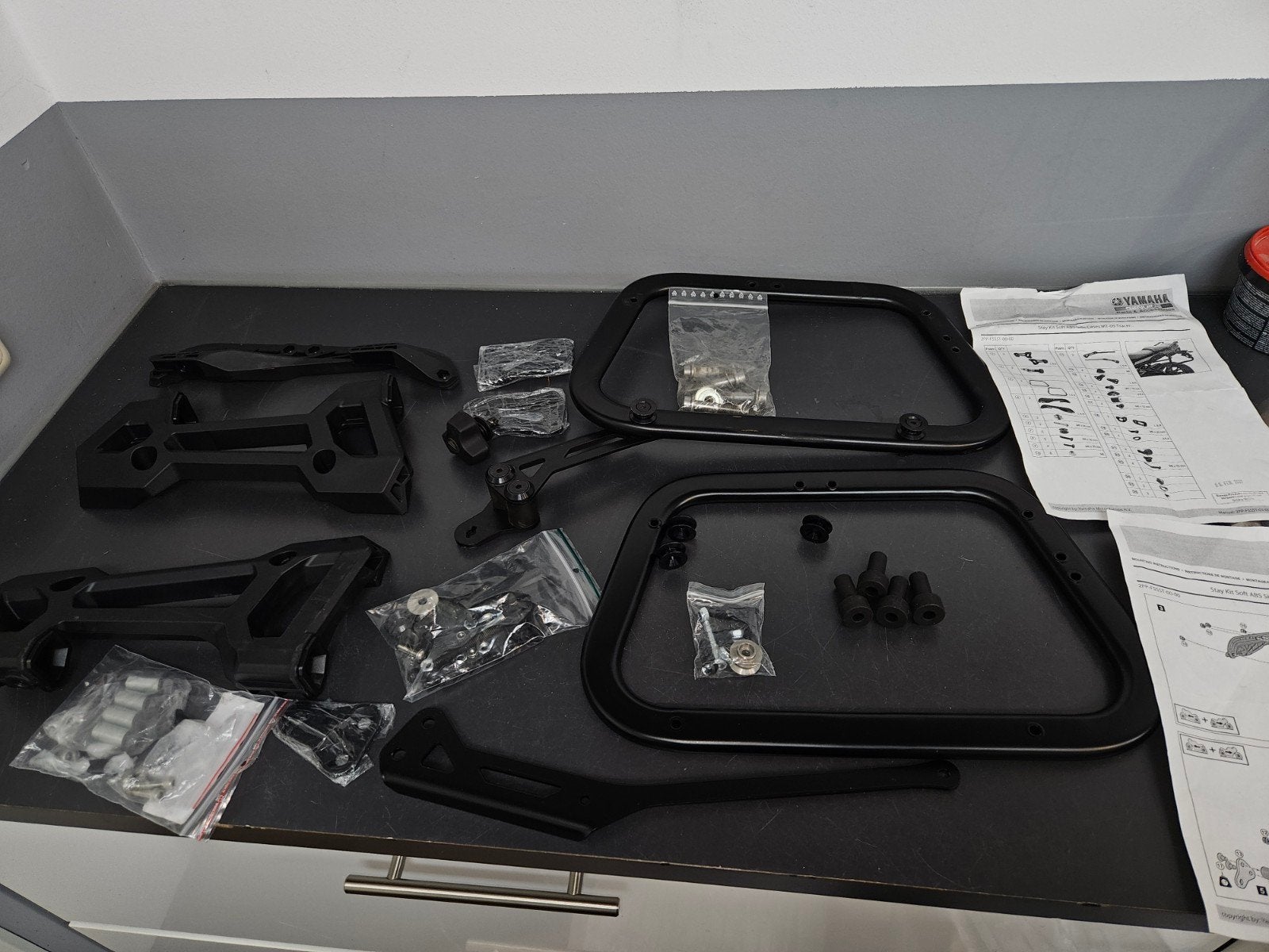 Onderdelen origineel kofferset Yamaha MT-09 Tracer, Ophalen of Verzenden, Nieuw