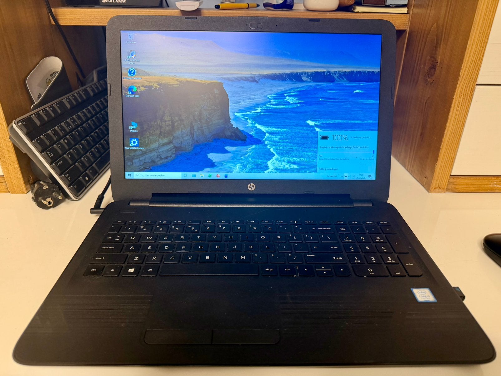 HP 15-AY128ND 2017 Windows 10 15 inch laptop - nieuwe accu, Computers en Software, Windows Laptops, Met videokaart, 2 tot 3 Ghz