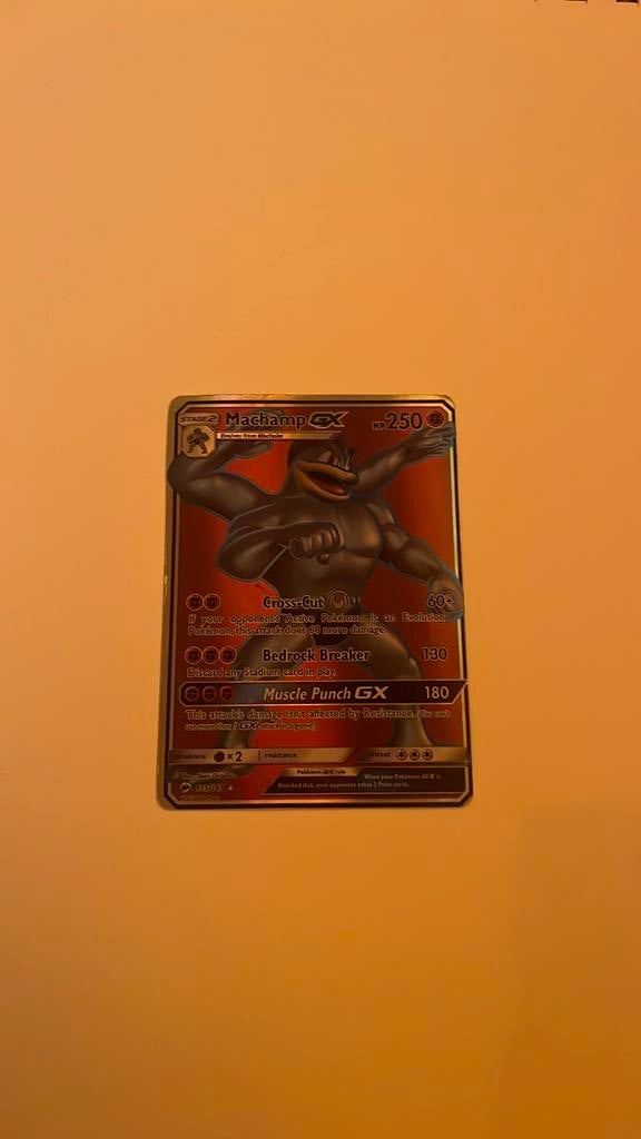Machamp GX, Verzenden, Gebruikt, Losse kaart, Foil