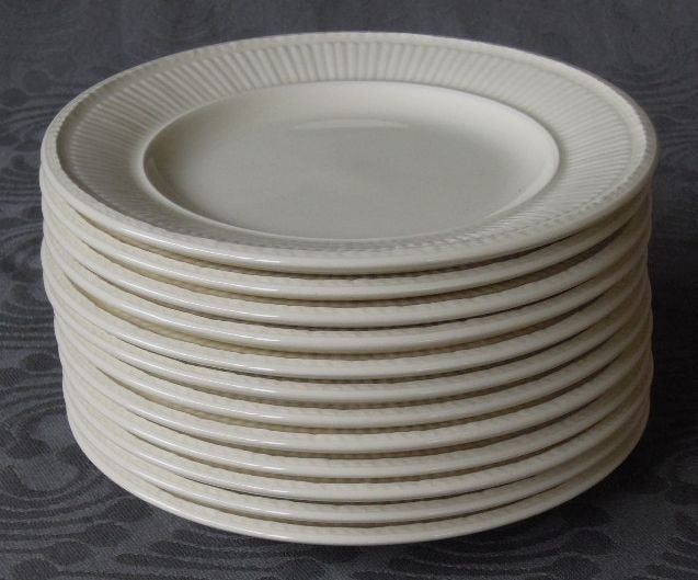 Nr TT91: 12 Wedgwood Edme gebaksbordjes, Wedgwood, Klassiek, Ophalen of Verzenden, Zo goed als nieuw