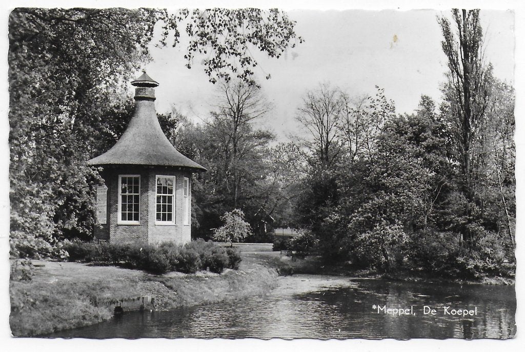 Meppel De Koepel Ansichtkaart uit 1962 (B8024 ), Ophalen of Verzenden, 1960 tot 1980, Gelopen, Drenthe