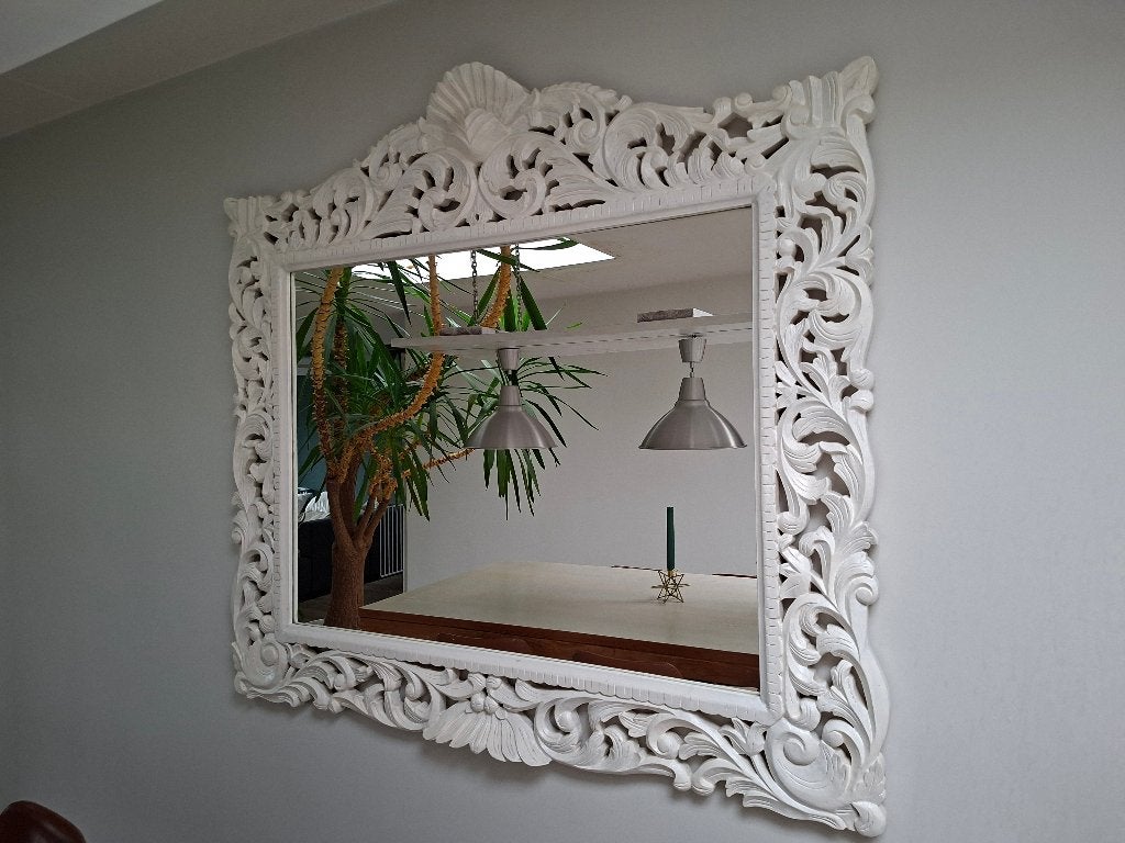 Spiegel, Huis en Inrichting, Ophalen, Gebruikt, 100 tot 150 cm, 125 cm of meer