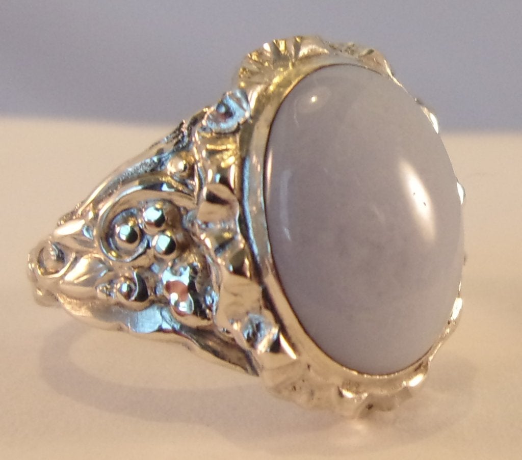 Antieke zilveren ring met Opaal, 1860, Victoriaans, Sieraden, Tassen en Uiterlijk, Antieke sieraden, Verzenden, Zilver, Ring, Met edelsteen