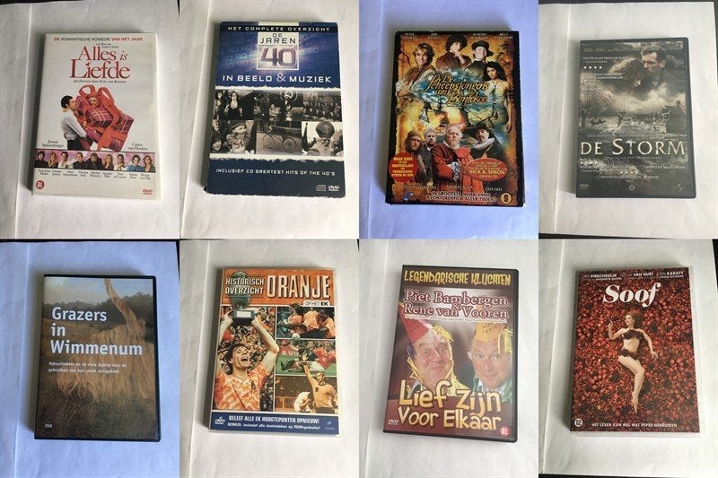 nederlands gesproken films documentaire diverse (8 stuks), Alle leeftijden, Ophalen of Verzenden, Zo goed als nieuw, Overige genres
