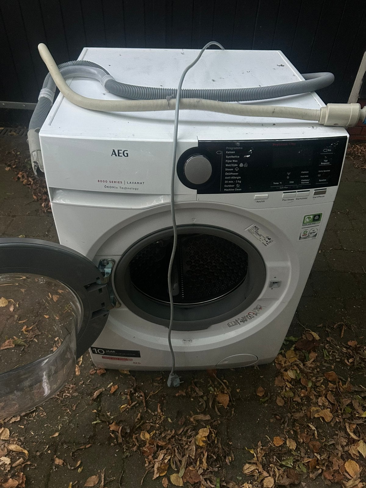 Aeg wasmachine lavamat 8000 ele storing, Ophalen, Zo goed als nieuw