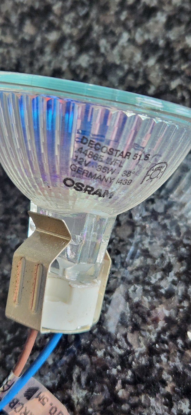 Osram Halogeenlampen DECOSTAR 51S 12V 35W GU5.3 met TRAVO, Ophalen, Wit, GU5.3, Glas