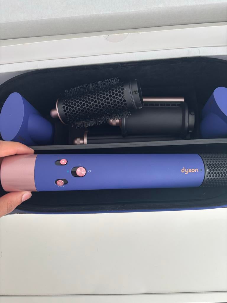 Dyson Airwrap Multistyler Complete Long Vinca Blue/Rosé, Ophalen of Verzenden, Nieuw