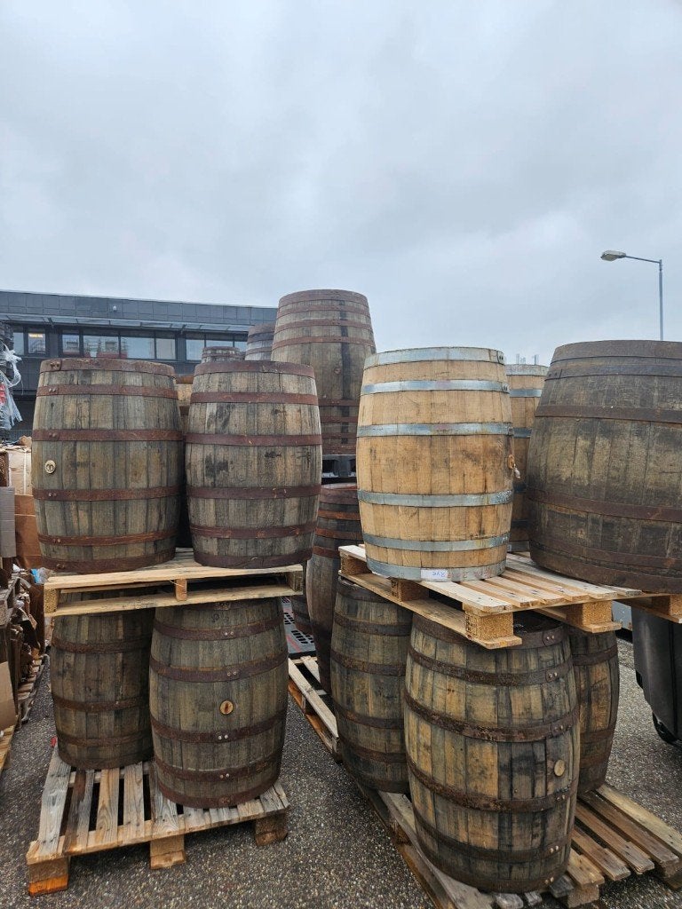 Jopen houten barrel (Regenton), Tuin en Terras, 150 liter of meer, Ophalen, Gebruikt, Hout