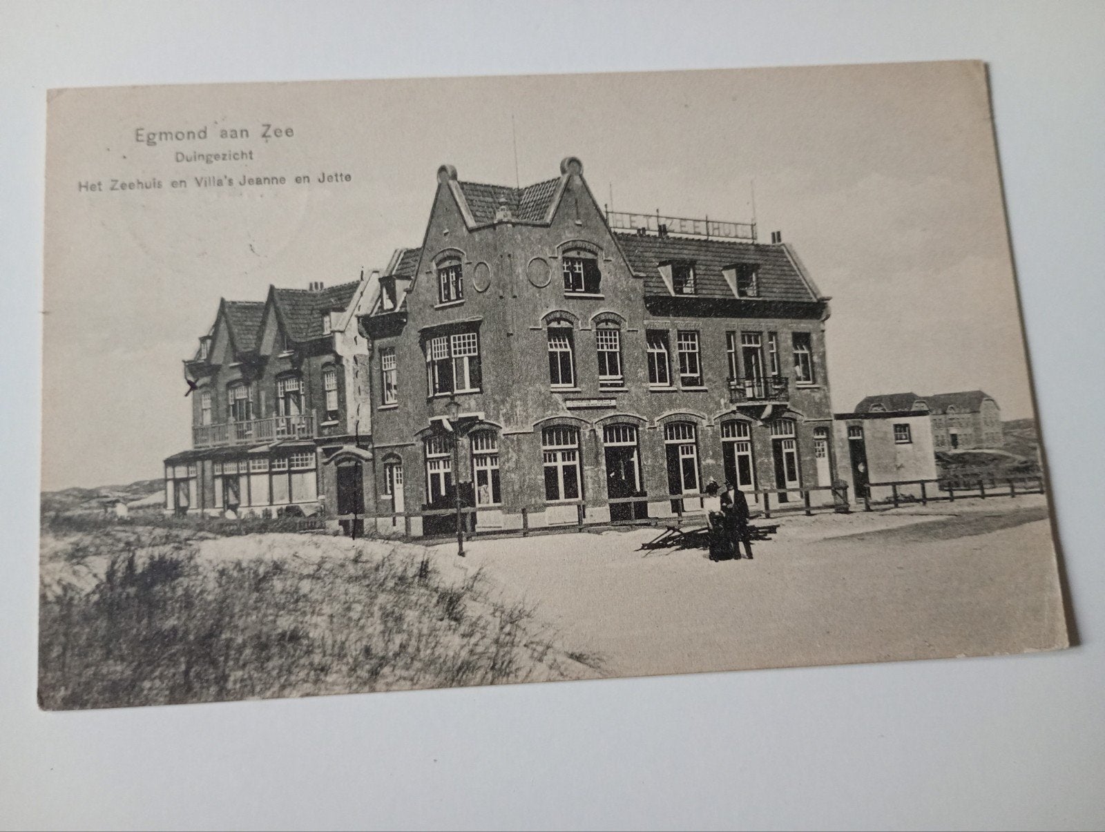 Egmond aan Zee Het Zeehuis 1914, Ophalen of Verzenden, Voor 1920, Gelopen, Noord-Holland