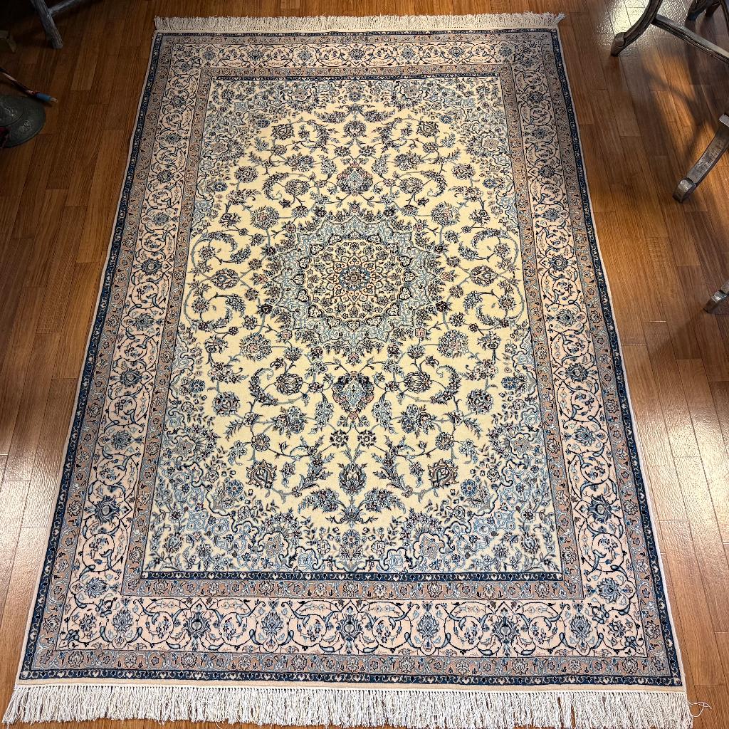 Trendy origineel Perzisch tapijt – 247 x 168 cm – Nain, TTM Wonen, Meubels – (Perzische) Tapijten en Woonaccessoires, Taag 63, 2491 CS, Den Haag (Forepark)