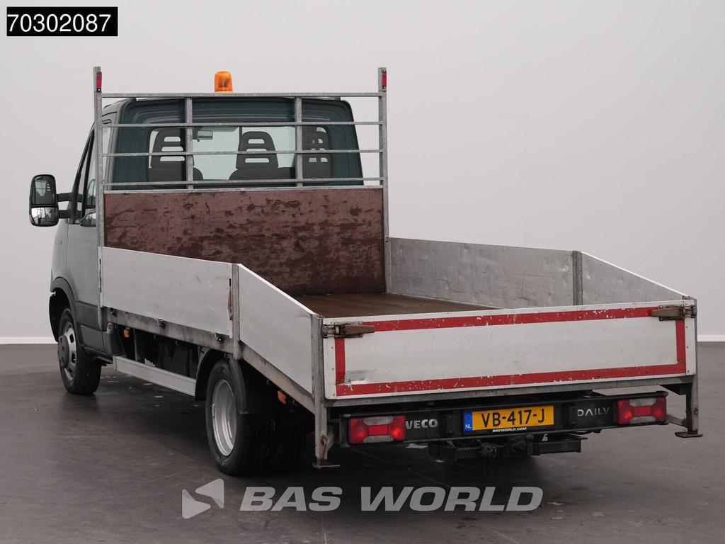 Iveco Daily 35C15 3.0L Open Laadbak 3,5t Trekhaak 150PK Dubb, Euro 5, Stof, Gebruikt, Iveco