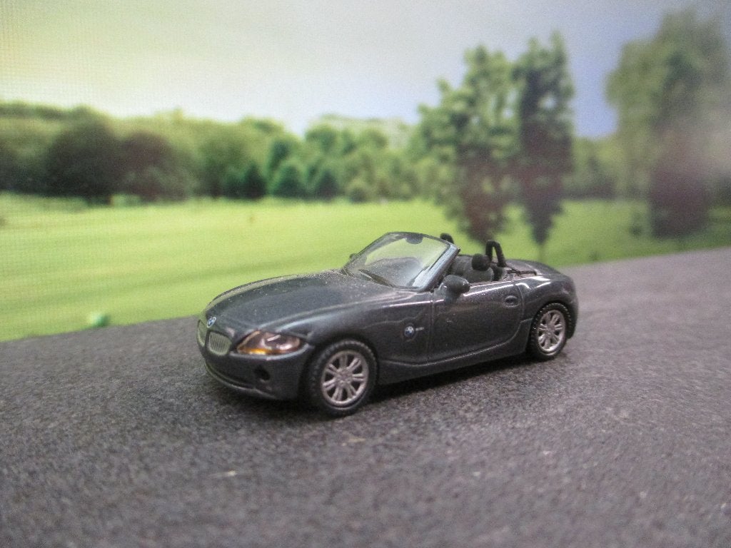 BMW Z4 Cabriolet - Schuco donkergrijsmetallic, Ophalen of Verzenden, Zo goed als nieuw, Auto, Schuco