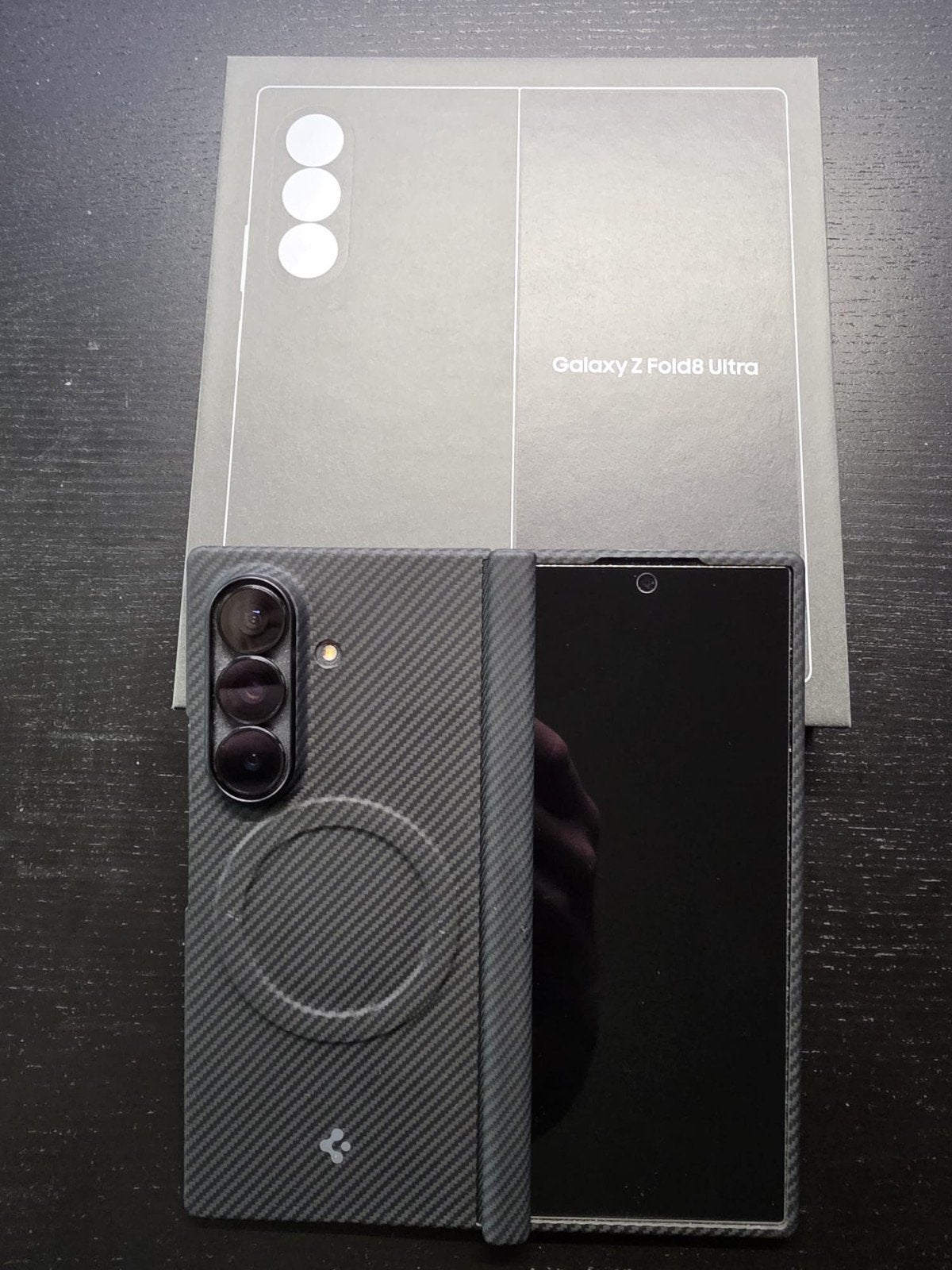 Samsung Galaxy Z Fold 8 Ultra 256GB Black NIEUW !, Ophalen, Zwart, Nieuw, Galaxy Z Fold