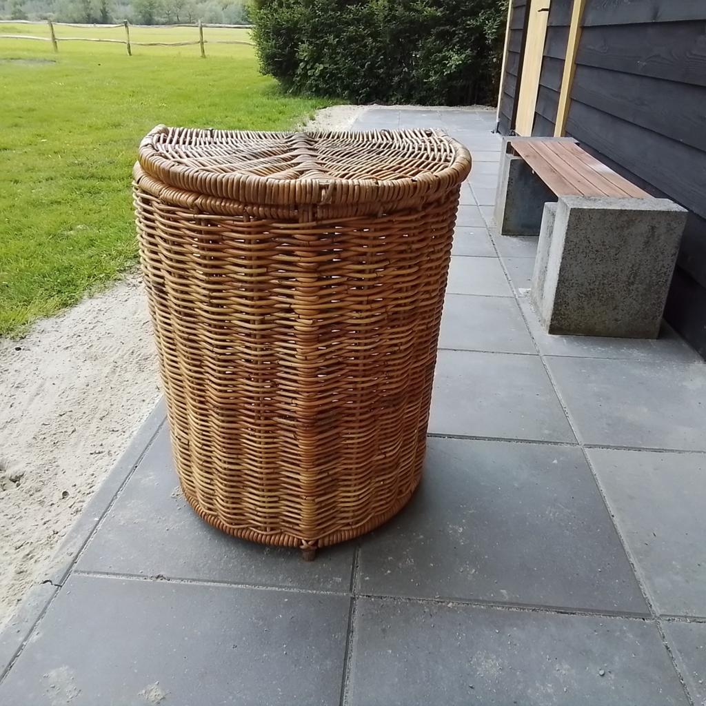 Wasmand, heel stevig riet, XL !!!!, Ophalen of Verzenden, Bruin