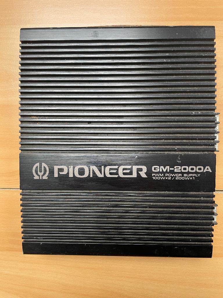 Pioneer GM-2000A Vermogensversterker, Auto diversen, Autoradio's, Ophalen of Verzenden, Gebruikt